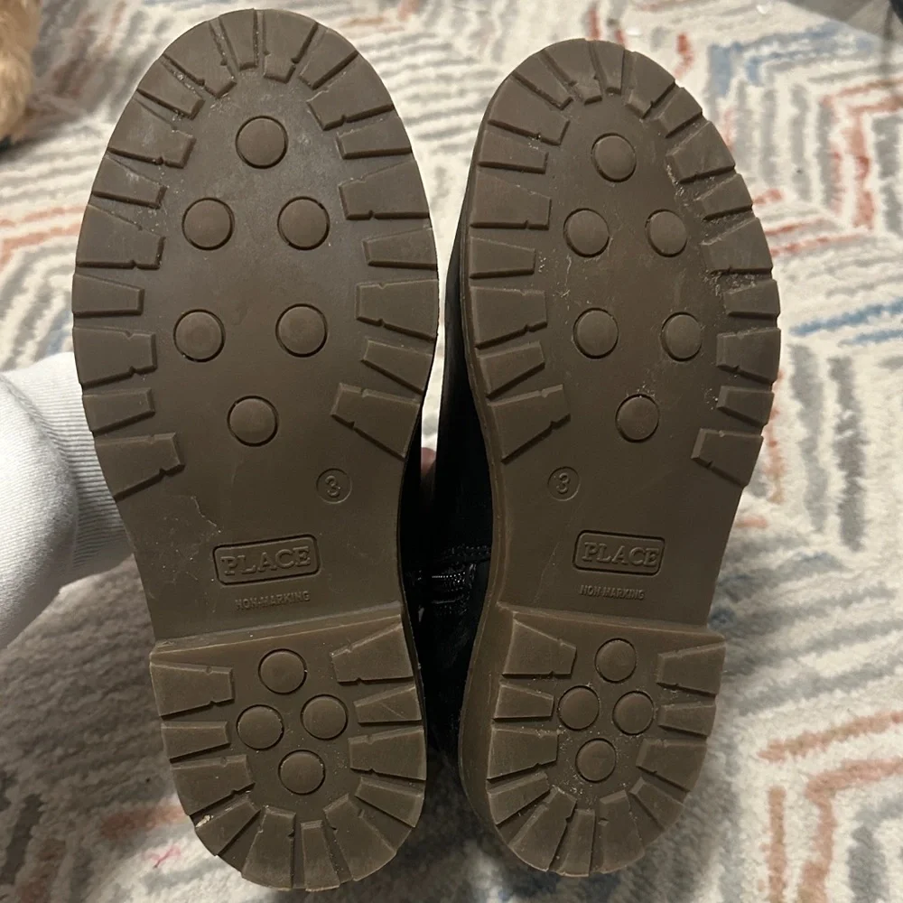 The Children's Place Black Kids Boots